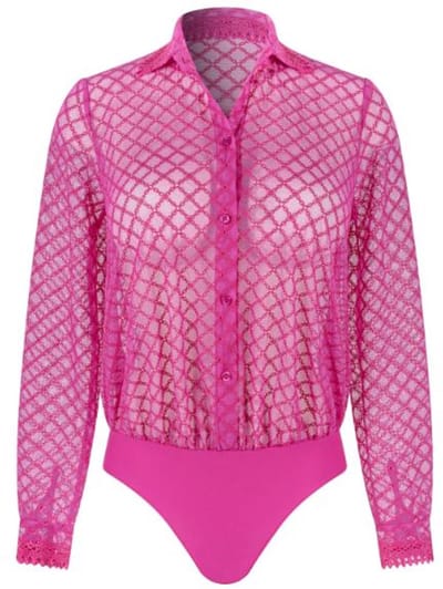 Louisa Bracq Paco Blouse Body 48591 Very Pink - maat 40