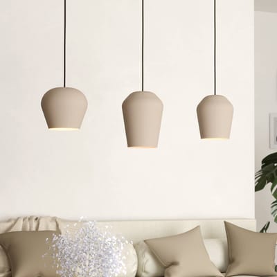 EGLO Cambaito Hanglamp - E27 - 89,5 cm - Zandkleur