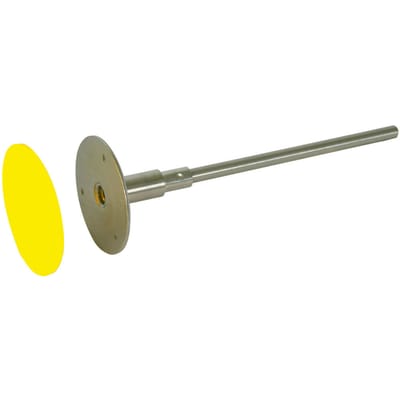 DEHN vaste aardingsklem M10 M12 V4A L245 met samengeperste as - 478049