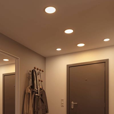 VariFit LED-inbouwpaneel 3-Step-Dim Areo IP44 rond 175 mm 13W 1200lm 4000K Wit dimbaar