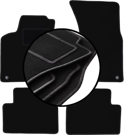 Set veloursmatten voor: Porsche Macan SUV (2013-)