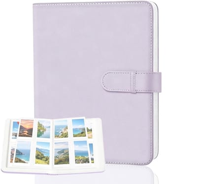 Dailygoods- Fotoalbum 256 Vakken - Mini-Filmalbum - Stofdicht - Vochtbestendig - Veilig Bladeren - Geschikt voor 3 Inch Foto's - Fotoboek