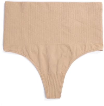 Scoby - Shapewear - Body Shaper - Hoge Taille - Thong Panty - Shaping Underwear - Maat 38-40 - Beige