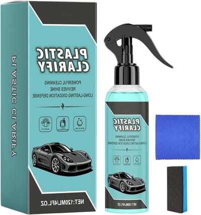 Autobekleding Restaurator - Interieur Reiniger - Auto Opfrissen - Niet-vette Formule - 120 ml - Zwart