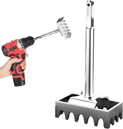 Graafbeitel SDS Plus - Betonbeitel Steenbeitel - Sleuven Frezen - Gehard Staal - 14.5 cm - Grijs
