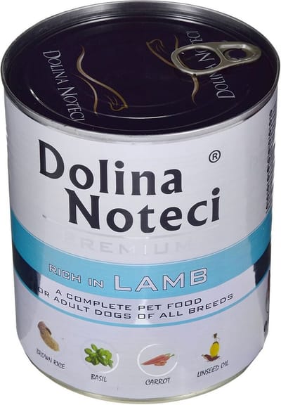 Dolina Noteci Premium - Natvoer voor Honden - Rundvlees en Lam - 30x800g