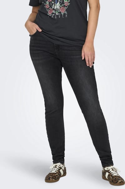 ONLY CARMAKOMA - CARWILLY REG SKINNY DNM CRO224 NOOS Dames Jeans
