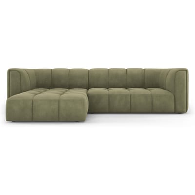 Hoekbank Francesca chenille links 3-zits | Milo Casa