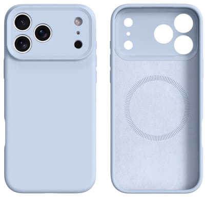 Coverup Hoesje - Geschikt voor iPhone 17 Pro Hoesje - Coverup Colour TPU Back Cover - MagSafe Compatible - Blauw