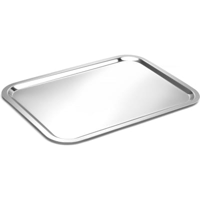 APS Gekoelde tray – roestvast staal – 395x283 mm – geprofileerde rand