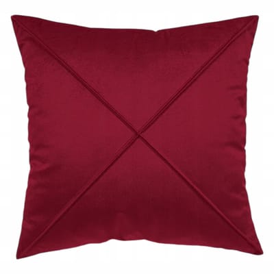 Decoratieve Kussenhoes Velours Bordeaux 45x45 cm