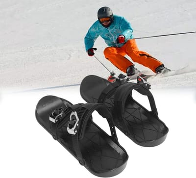 Korte Ski Schaatsen voor Winter, Verstelbare Snowblades en Skiboards, Ideaal voor Buitenactiviteiten en Wintersport