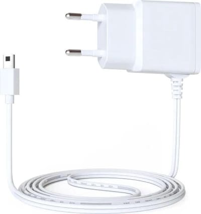 Babyfoon Oplader - Adapter Stroomkabel - Baby in de gaten houden - Perfecte compatibiliteit - 1 stuk - Zwart
