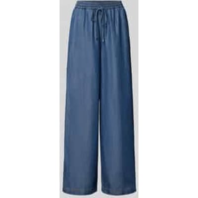 Wide leg wijdte broek van lyocell model 'C_TANELLA'