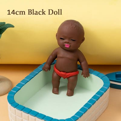Grappige Pop Squishy Speelgoed Simulatie Baby Knijp Fidget Speelgoed Langzame Terugslag Sensorische Stressverlichting Knijpen Spoof Nieuwigheid Speelgoed Cadeau Idee