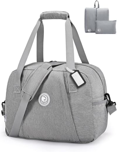 Reisweekendtas 40x30x20cm voor Transavia en Wizzair - Lichtgewicht, Waterdicht en Ruim met Nat Compartment voor Sport en Ziekenhuisgebruik voor Mannen en Vrouwen
