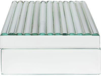 Opberger Elegant Zilver Kare Design