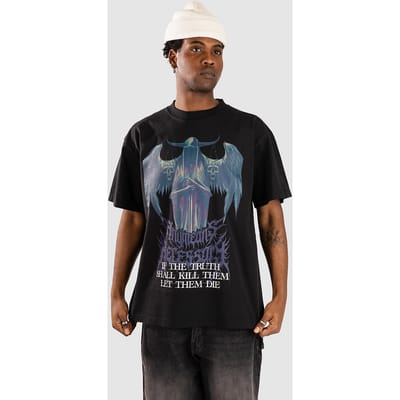 Any Means Necessary Truth Shall Kill Boxy T-Shirt zwart