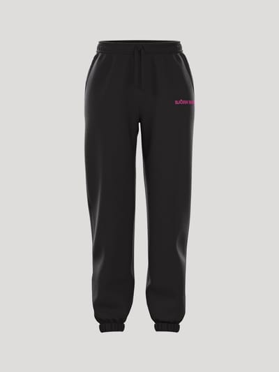 Björn Borg Essential 3 Joggingbroek Sportbroek Dames - Maat M - Zwart/Roze - Vrouwen Joggingbroek