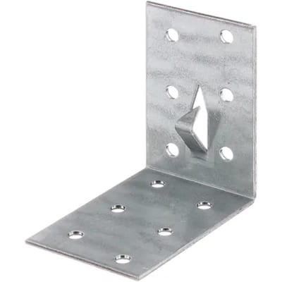 Alberts Verbindingshoek - Verzinkt Staal - Fixeerklauw - 60x60x40mm