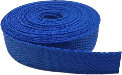 Polypropyleen Band - Singelband Bekledingsband - Handwerk Reparatie - Slijtvast Vochtbestendig - 38 mm 20 meter - Blauw