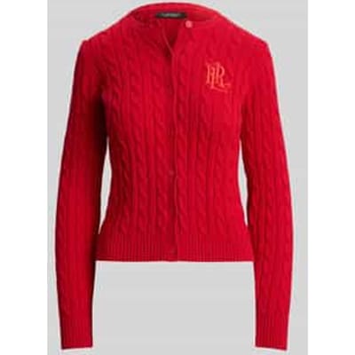 slim fit gebreid jack van puur katoen