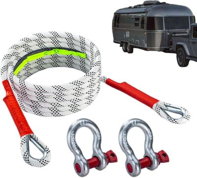 Krachtige sleepgordel - Bergingskoorden - Voertuigen Vrij Maken - Hoge Rek - 10 Ton - Nylon