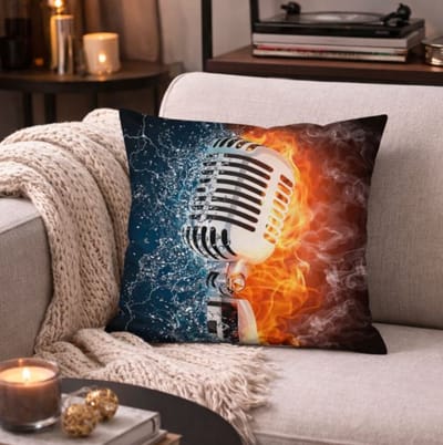 Velvet Elements of Sound Collection kussenhoes - 45x45 cm
