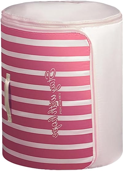 Opbergzakken Dekbed - Compressiebox Kleding - Ruimte Besparen - Scheurvast Oxford - L 55 x 45 cm - Roze