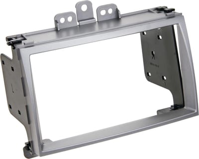 2-DIN Paneel geschikt voor Hyundai I20 (PB) 2009-2012 | Kleur: Zilver