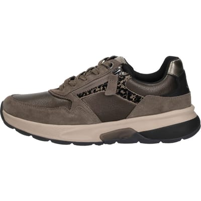 Gabor Rollingsoft Sneakers taupe Suède - Maat 4