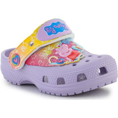 Platte sandalen Crocs Classic Peppa Pig Clog T Lavender 207915-530