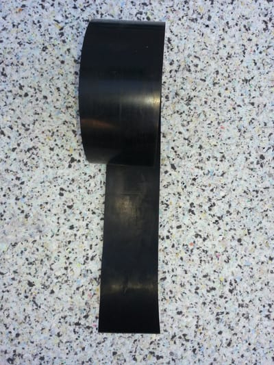 Rubber strip 50x5 op rol SBR oplegrubber