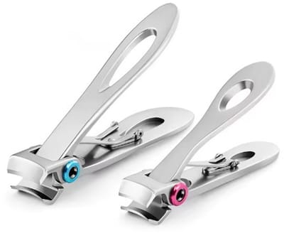 Rojafit - Ring Lock System® - Nagel knippers - Voordeelset: 1x Rose 7cm. en 1x Blauw 9 cm!!