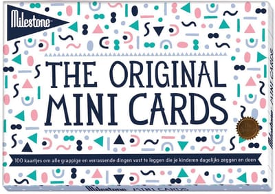 Milestone Mini Cards Engels kinderuitspraken kaartjes Milestone Mini Cards Engels - gratis verzending binnen NL