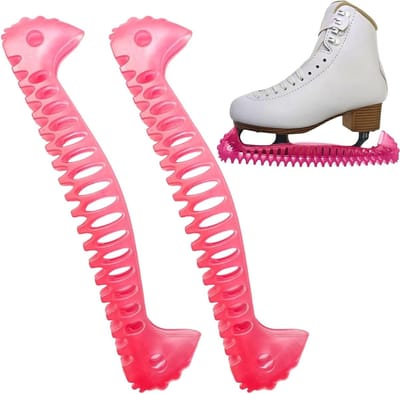 Schaatsbeschermers - Schaats Covers - Bescherming Schaatsen - Elastisch Ontwerp - 35 cm - Roze
