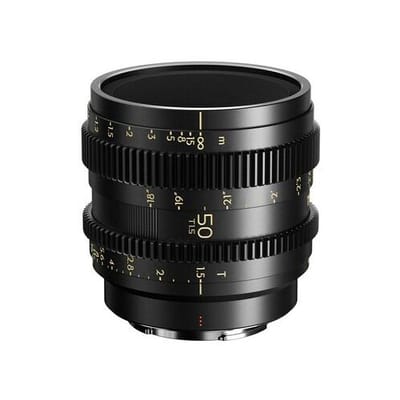 THYPOCH Simera-C 50mm T1.5 FF Prime Cine-objectief  Sony FE-vatting