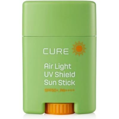 Kim Jeong Moon Aloe Cure Stick Solaire Airlight UV Shield SPF50+ PA++++ 20g × 1 pièce beige