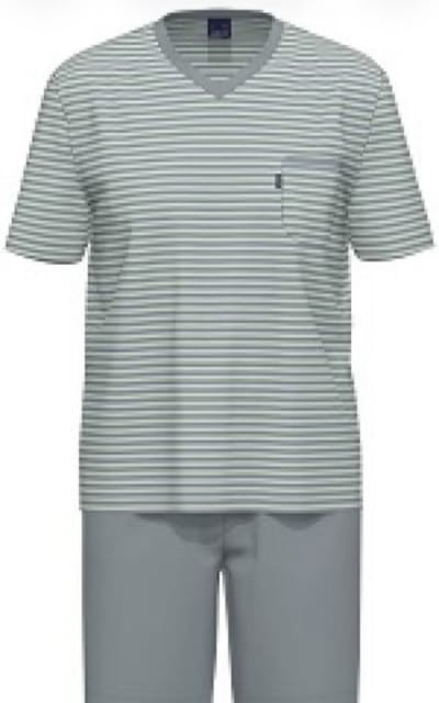 Ammann-herenpyjama korte broek-31205-M