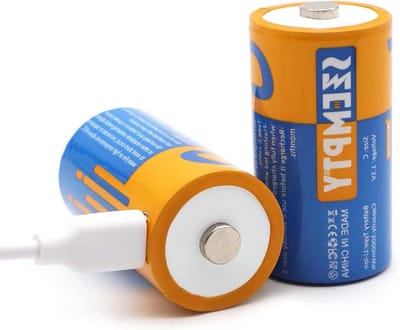 Oplaadbare Batterijen - Type C - Apparaten Voeden - Snel Opladen - 5000mWh - Zwart