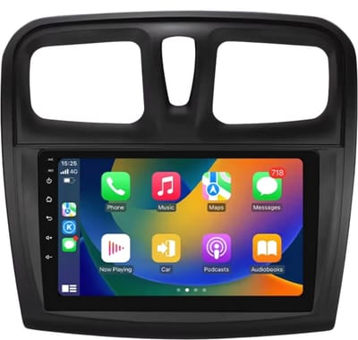 Autoradio met bluetooth - Carplay - Voor Renault Logan 2 & Sandero 2 (2012-2019) - Geschikt voor Apple en Android - Stereo - Navigatie - Navigatiesysteem auto - 2GB 32GB