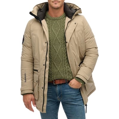 Superdry CITY PADDED PARKA JACKET Heren Jas - Maat S