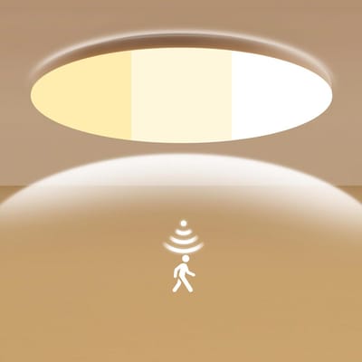 Plafondlamp met Bewegingssensor - Voor Keuken Slaapkamer Badkamer - Lamp Draadloos en Oplaadbaar - Trapverlichting