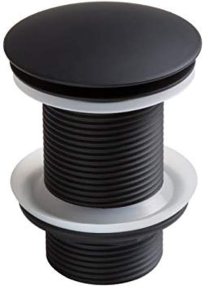 Steinbach Click-Clack Waste Mat Zwart Ø66