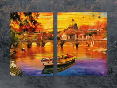 TMK ArtDeko - Snijplank - Glas - 75x52 cm - Osłona