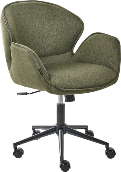 BELMAR - Bureaustoel - Groen - Polyester