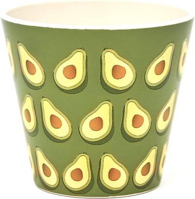 Quy Cup - 90ml Ecologische Reis Beker - Espressobeker “Avo - Avocado”