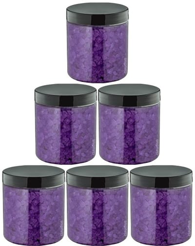 Claudius Badzout Lavendel - 300 gram - Pot met zwarte deksel - set van 6 stuks