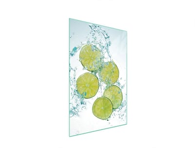 TMK ArtDeko - Glassnijplank - 35x52 cm - Limoen - Gelaagd Gehard Glas - Hygiënisch