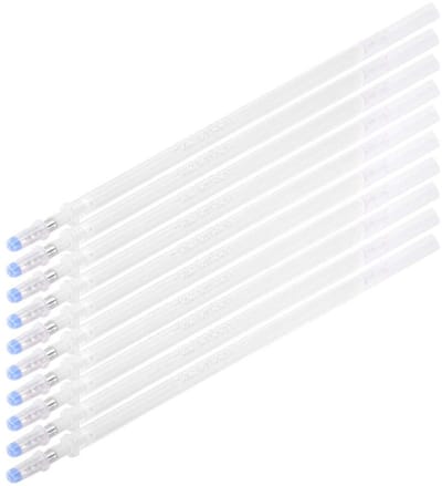 Dailygoods- Uitwisbare Pen Hoge Temperatuur - 100 Stuks - Verdwijnende Pen - Kunststof - Staal - Voor Tijdelijke Markering - Markeerstift